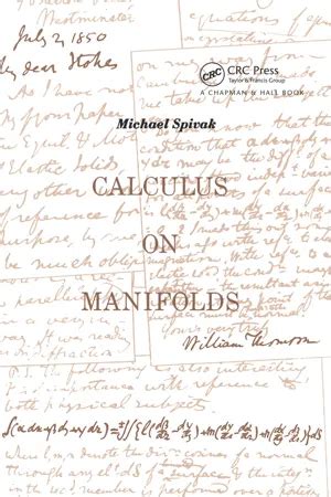 calculus on manifolds pdf spivak